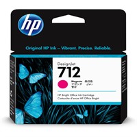 HP 712 29-ml Magenta DesignJet Cartridge