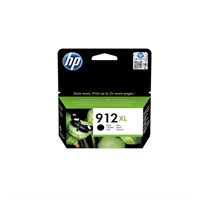 HP 912XL Yüksek Kapasiteli Siyah Orijinal Mürekkep Kartuşu