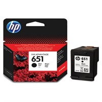 HP C2P10AE (651) SIYAH MUREKKEP KARTUSU 600 SAYFA