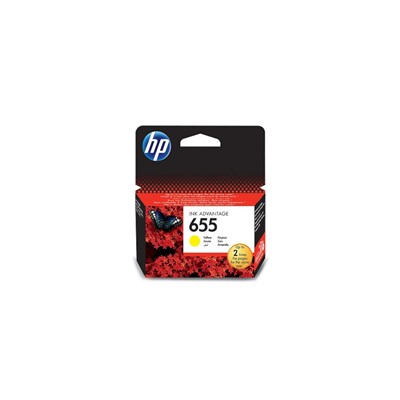 HP 655 Yellow Sarı Kartuş