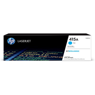 HP 415A Cyan Mavi 2.100 Sayfa Toner W2031A